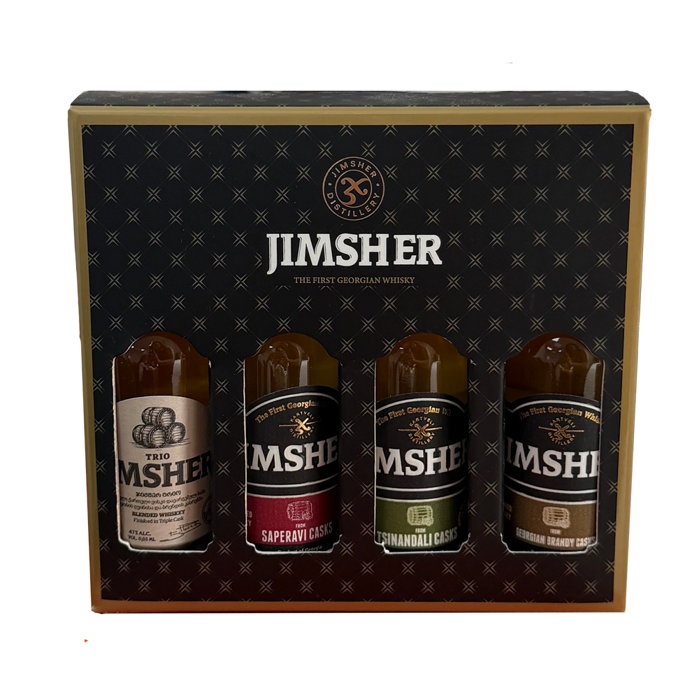 Whisky Jimsher Bundle 4 Bottle 40% - 0.05L