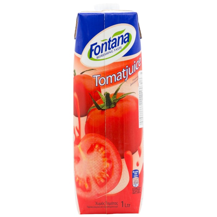 ნატურალური წვენი Fontana ტომატი - 1.0ლ