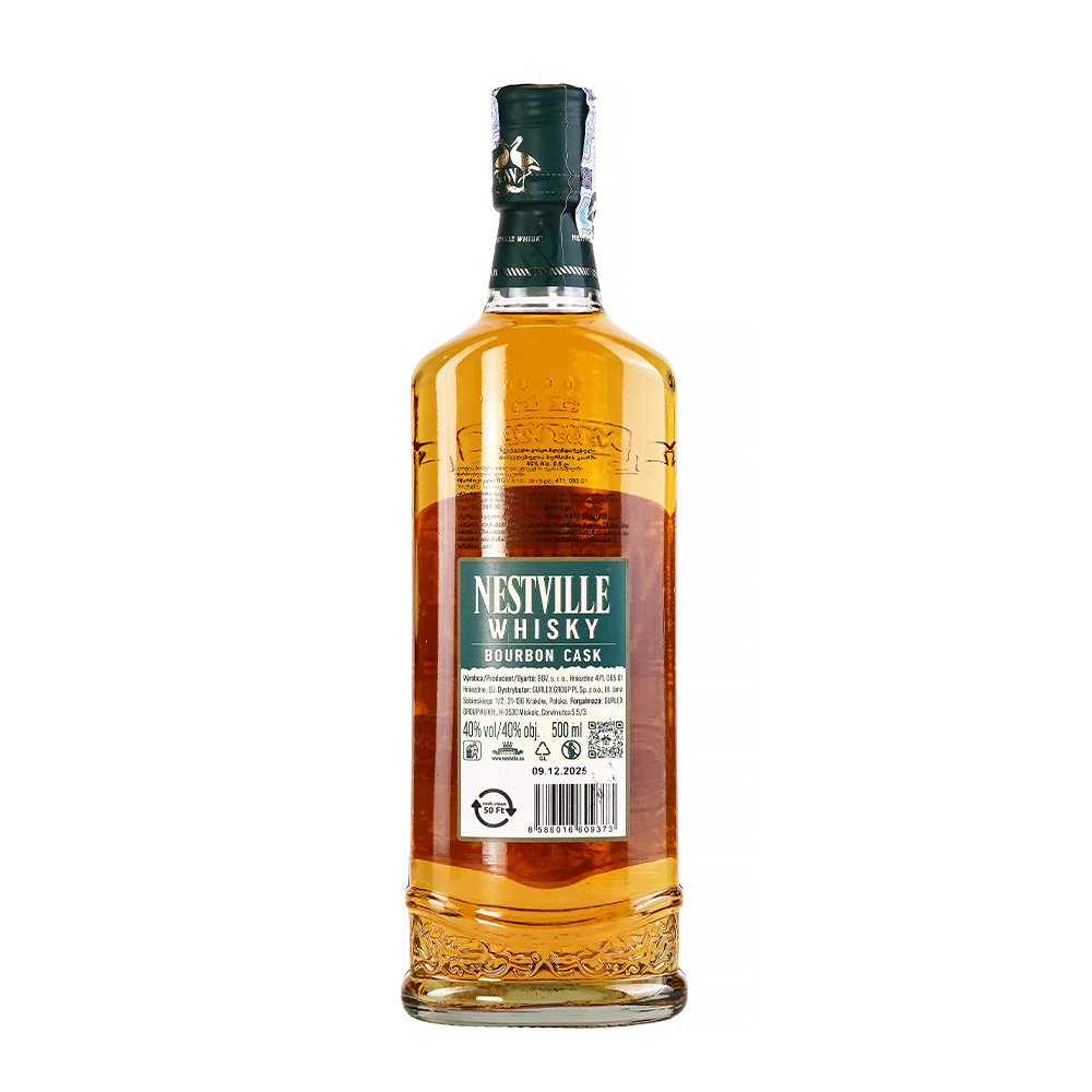 ვისკი Nestville American Oak Ex-Bourbon Cask 40% 0.5ლ