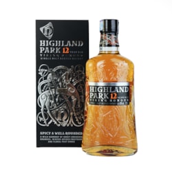 ვისკი Highland Park Single Malt Scotch 12 Y.O. (ყუთით) 40% - 0.7ლ