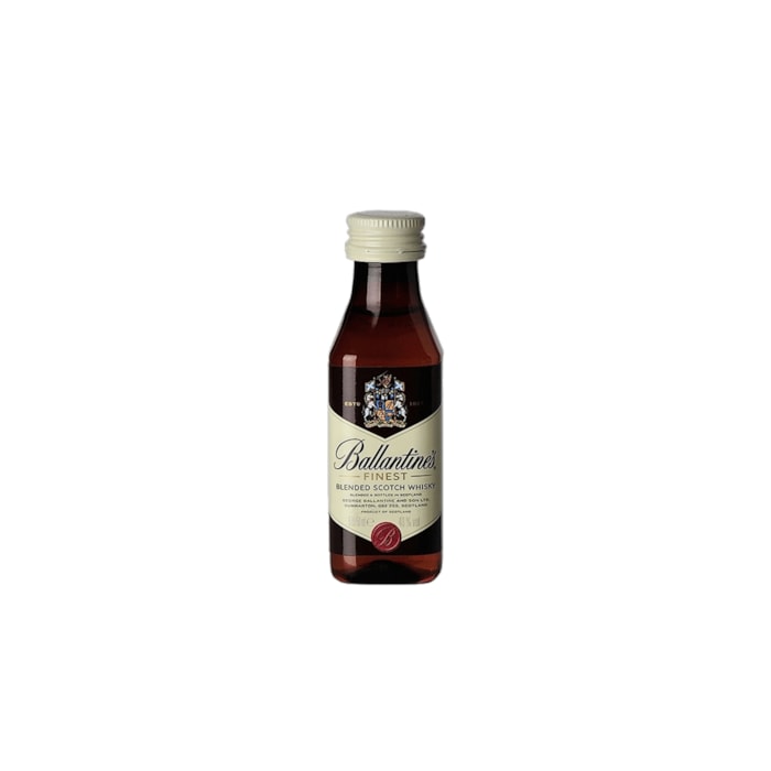 ვისკი Ballantines Finest Blended Scotch 40% - 0.05ლ