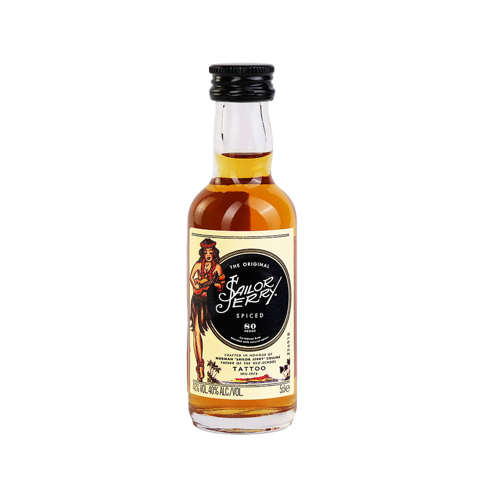 რომი Sailor Jerry Spiced 40% - 0.05ლ