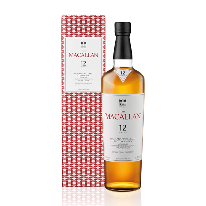 ვისკი The Macallan 12 Y.O. Double Cask (ყუთით) 40% - 0.7ლ