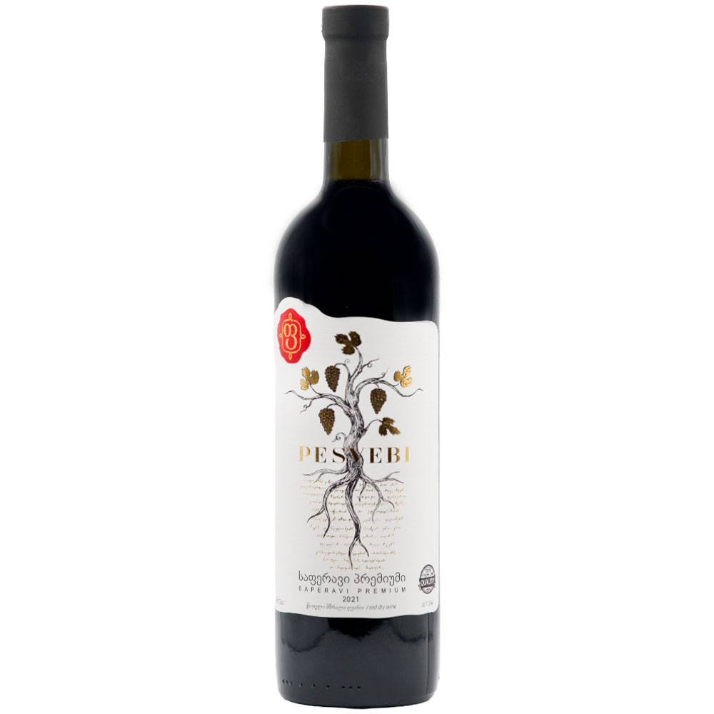 ღვინო საფერავი პრემიუმი ფესვები 13.5% - 0.75ლ