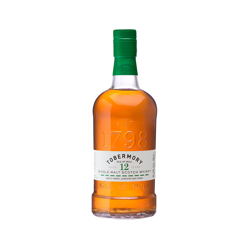 ვისკი Tobermory Single Malt 12 Y.O. 46.3% - 0.7ლ