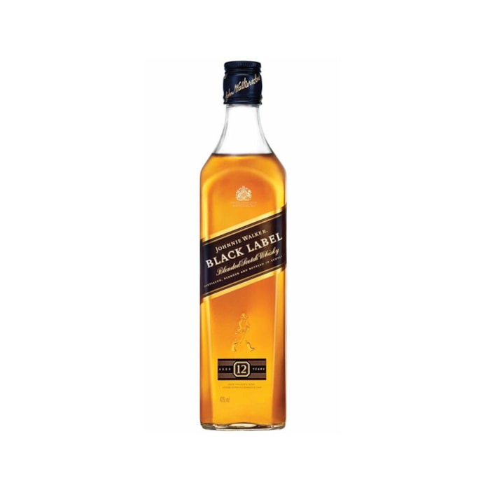 ვისკი Johnnie Walker Black Label 12 Y.O. 40% - 0.75ლ