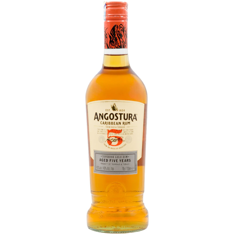 რომი Angostura Caribbean 5 Y.O. 40% - 0.7ლ