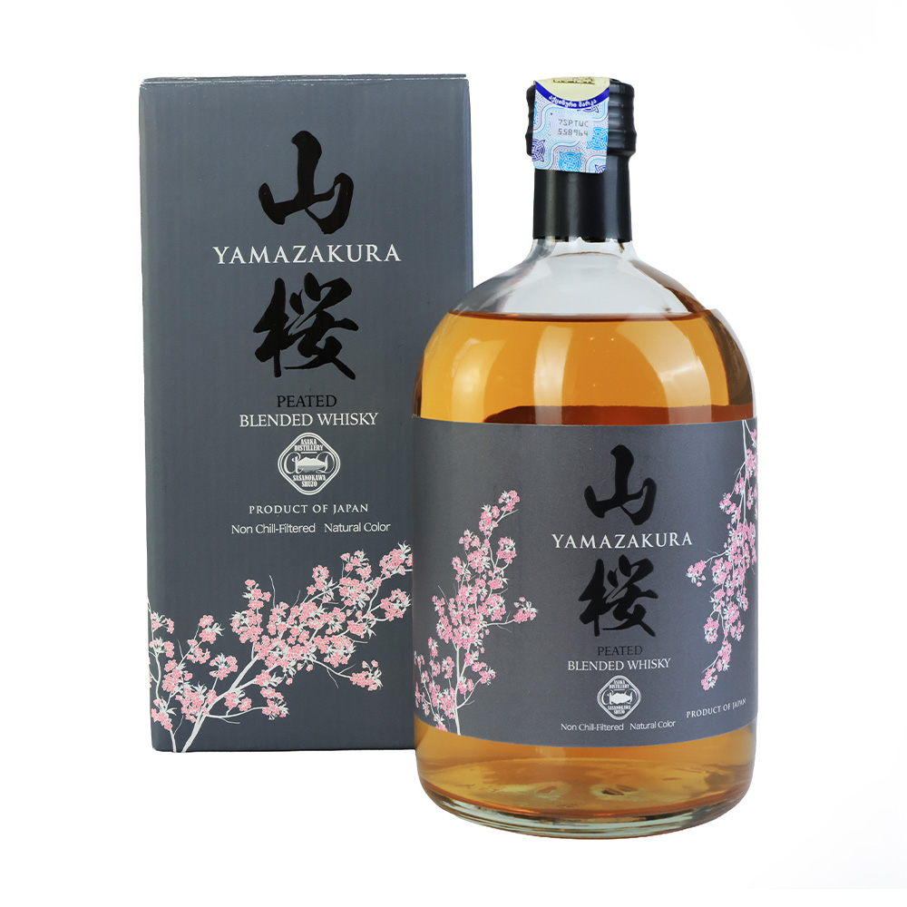 ვისკი Yamazakura Peated (ყუთით) 46% - 0.7ლ