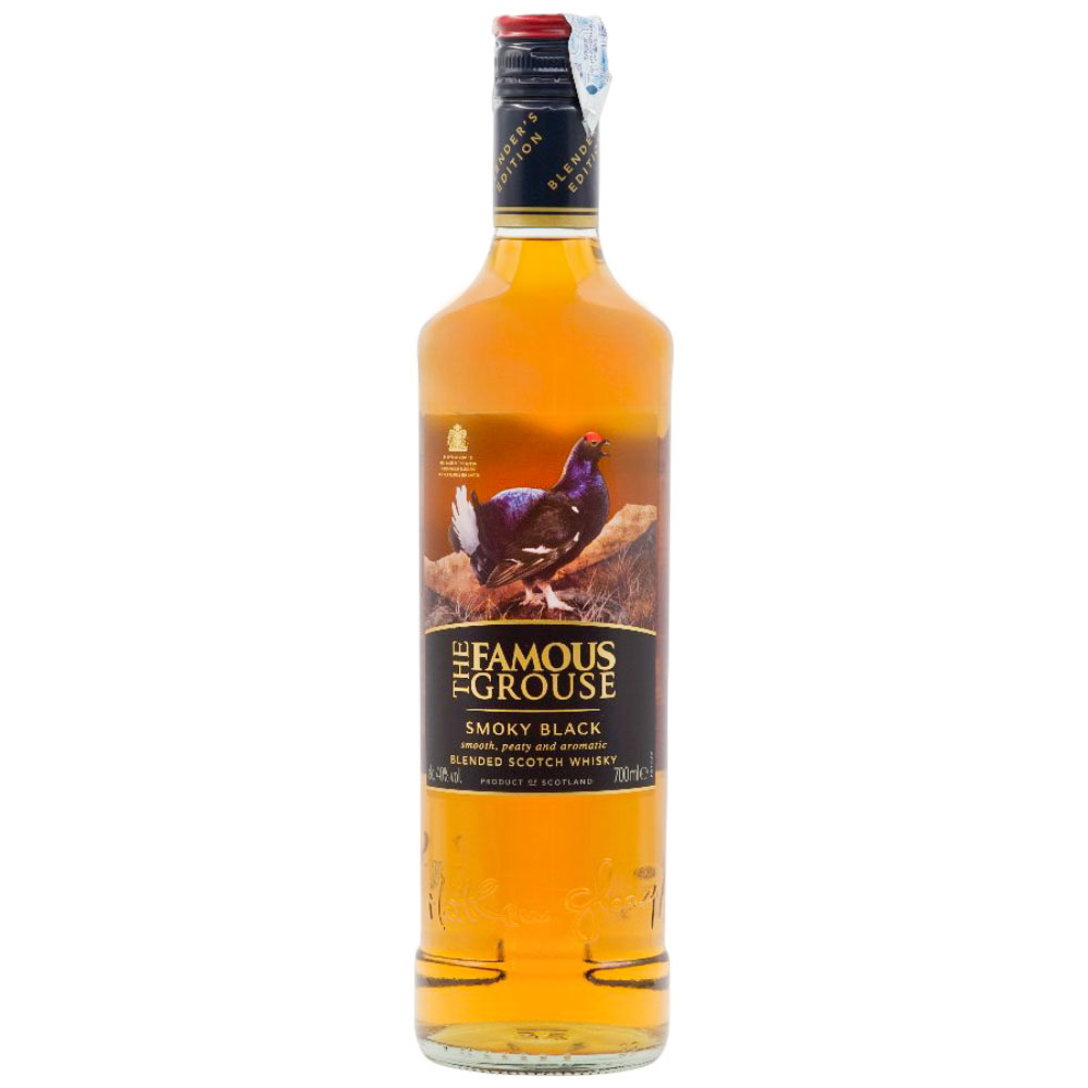 ვისკი The Famous Grouse Smoky Black 40% - 0.7ლ