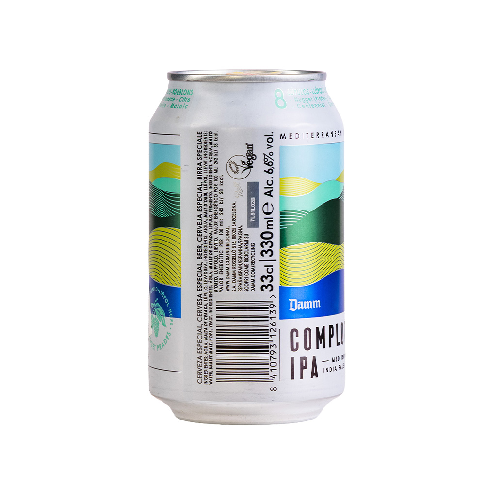 Beer Complot IPA Damm (Can) 6.6% - 0.33L