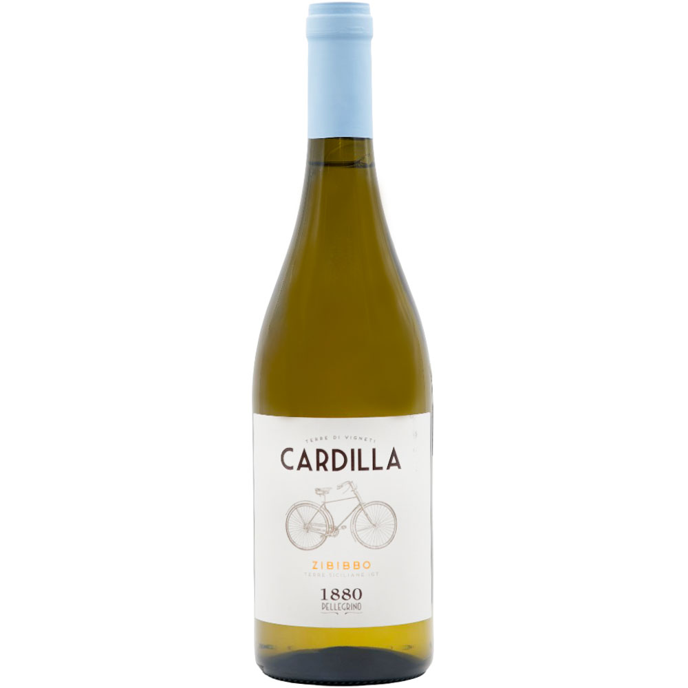ღვინო Cardilla Zibibbo Terre Siciliane Cantine Pellegrino 12% - 0.75ლ
