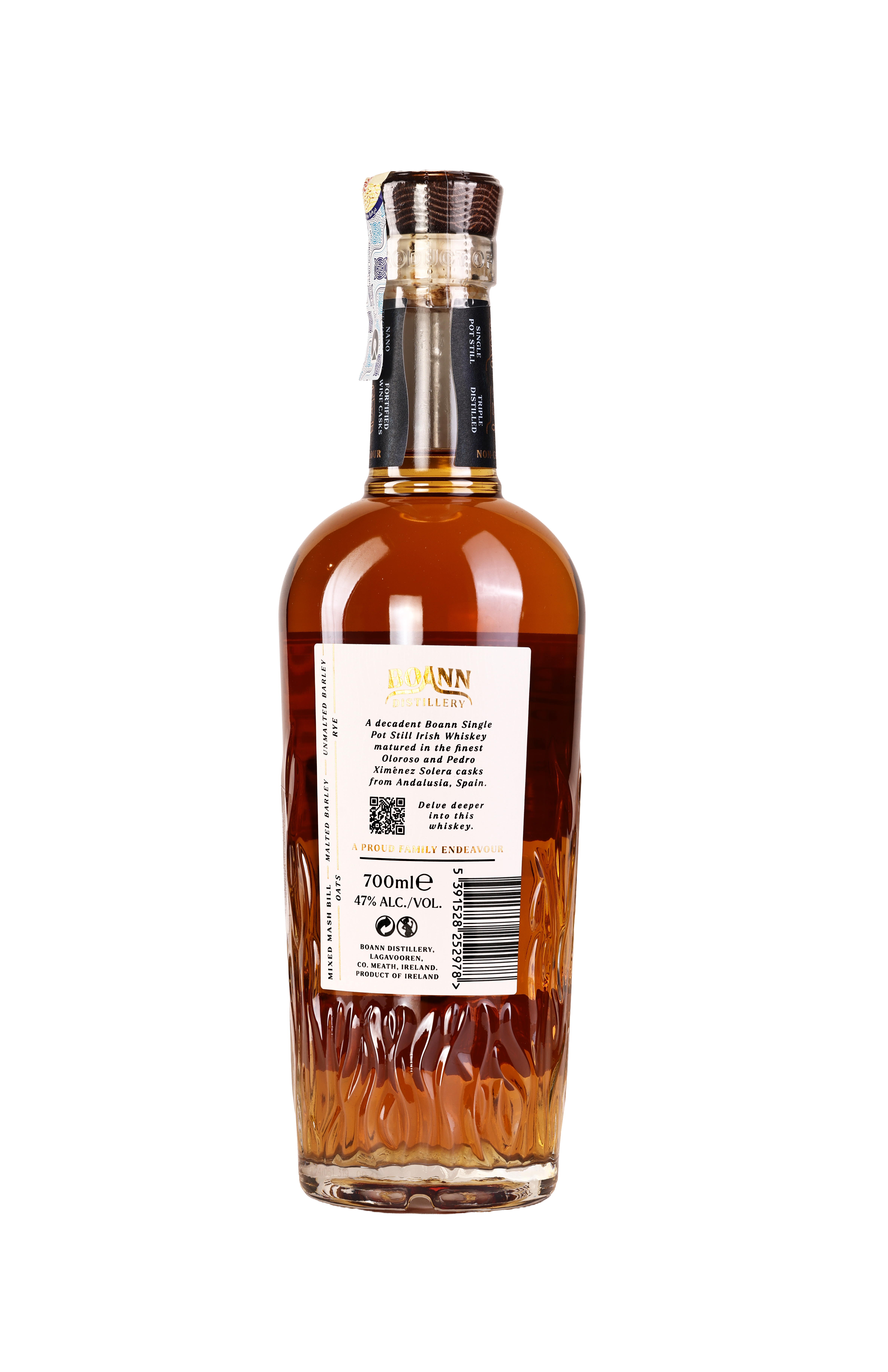 Whisky Boann Distillery Single Pot Still P.X. Cask 47% - 0.7L