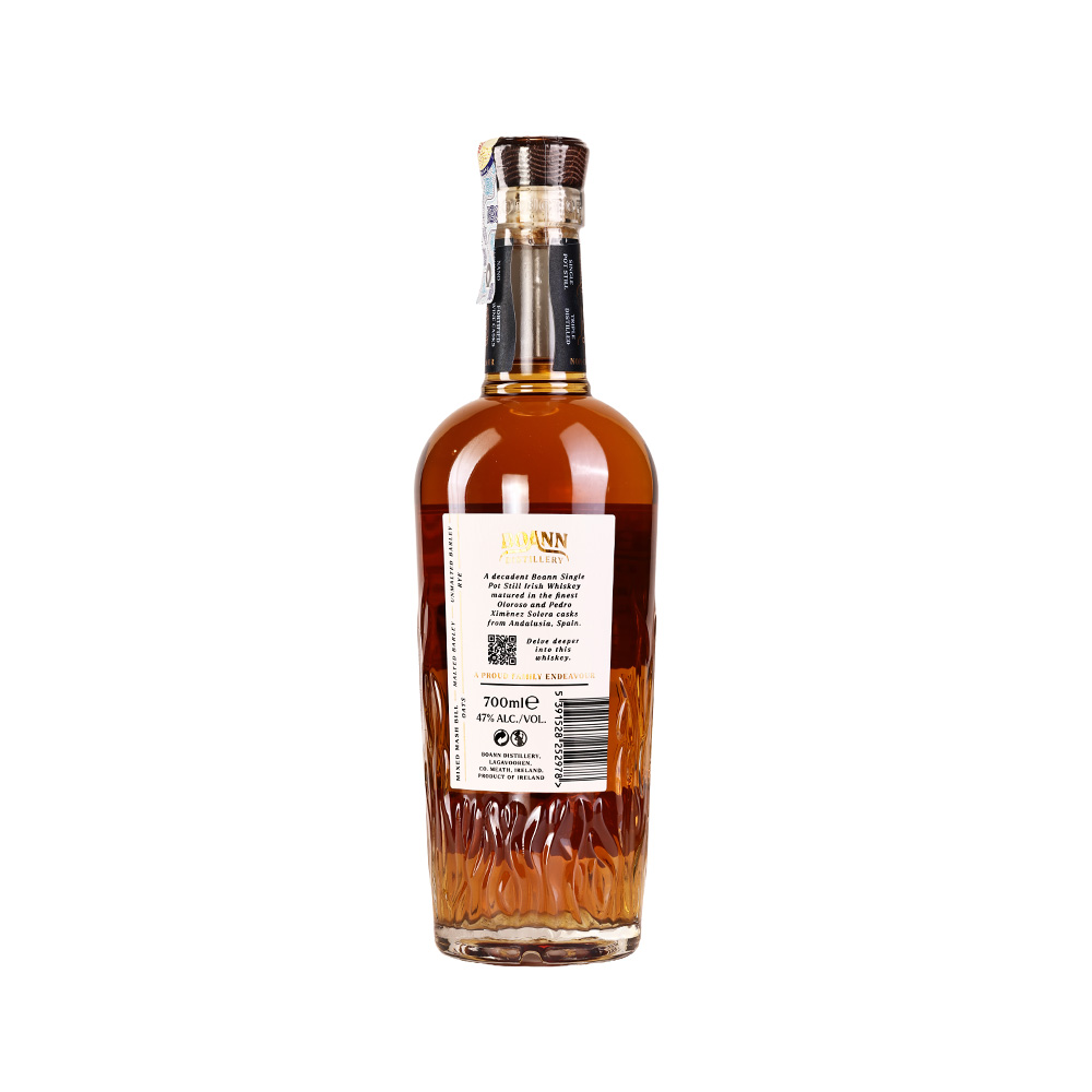 ვისკი Boann Distillery Single Pot Still P.X. Cask (ყუთით) 47% - 0.7ლ