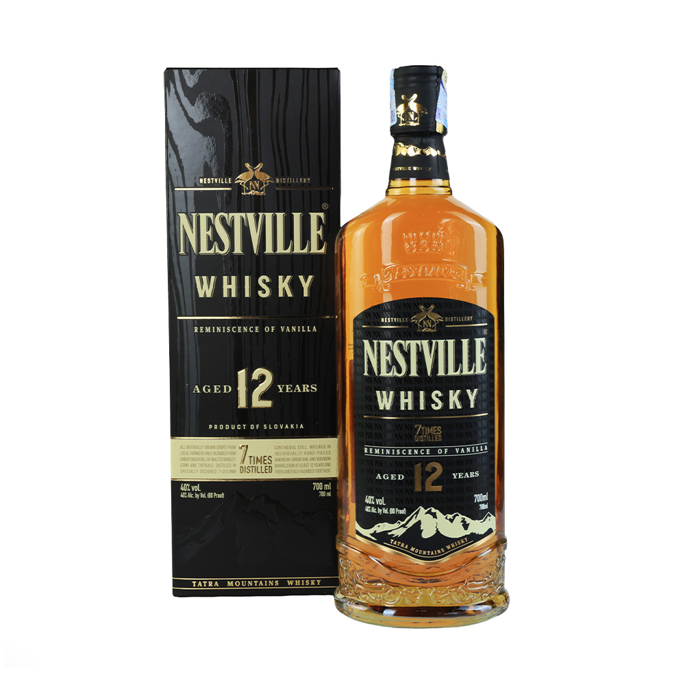Whisky Nestville Reminiscence of Vanilla 12 Y.O. (With Box) 40% - 0.7L