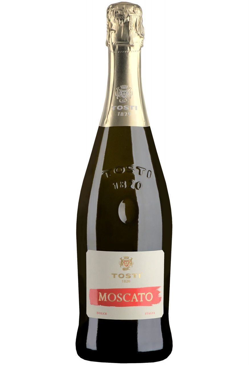 შუშხუნა ღვინო Moscato Spumante Tosti 7.5%- 0.75ლ