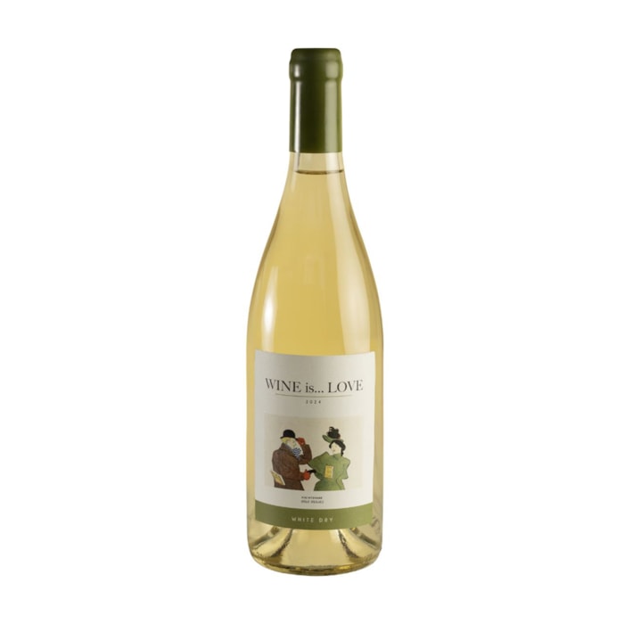ღვინო ქისი მწვანე 2024 Wine is... Love 13% - 0.75ლ