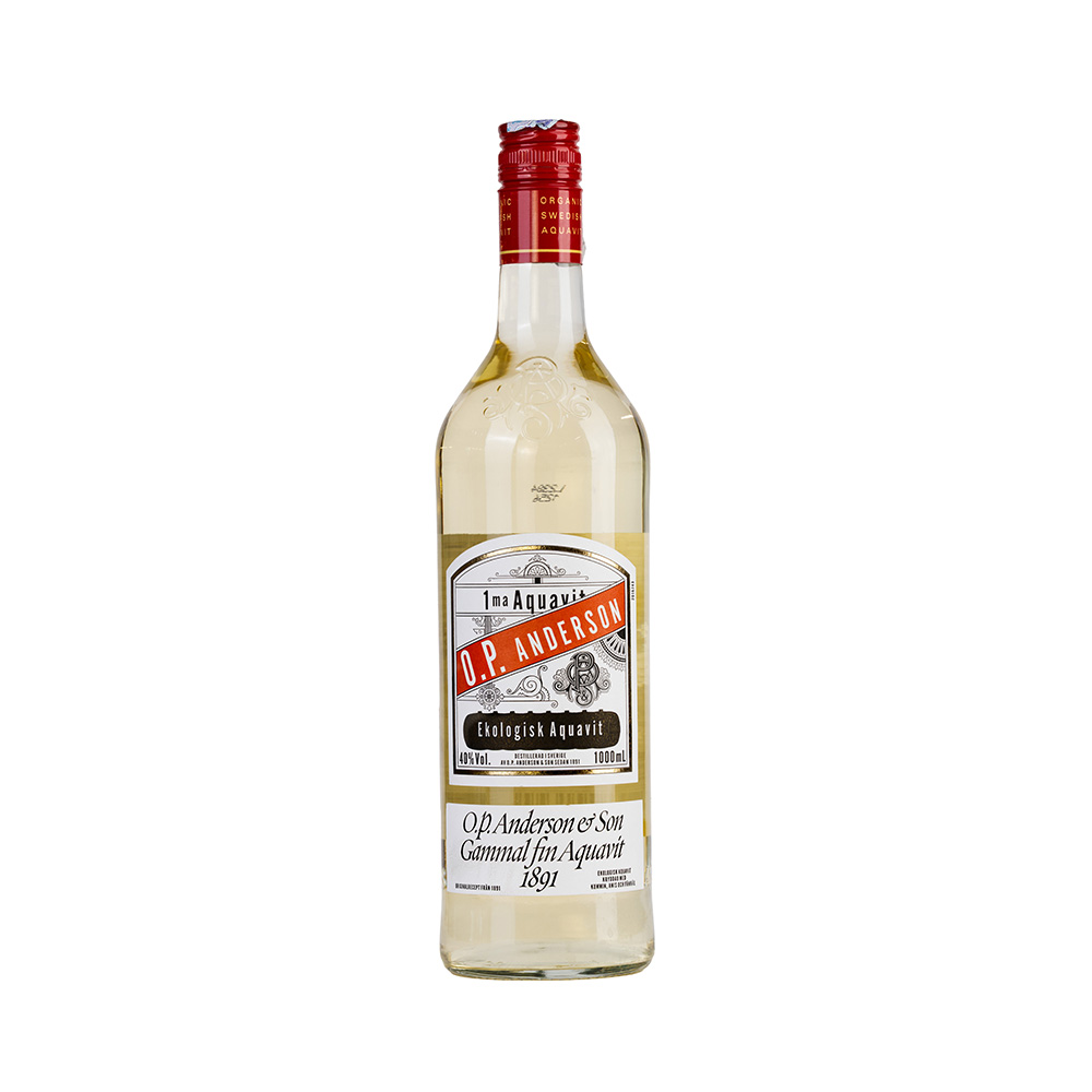 Gin O.P.Anderson Akvavit Clear 40% - 1.0L