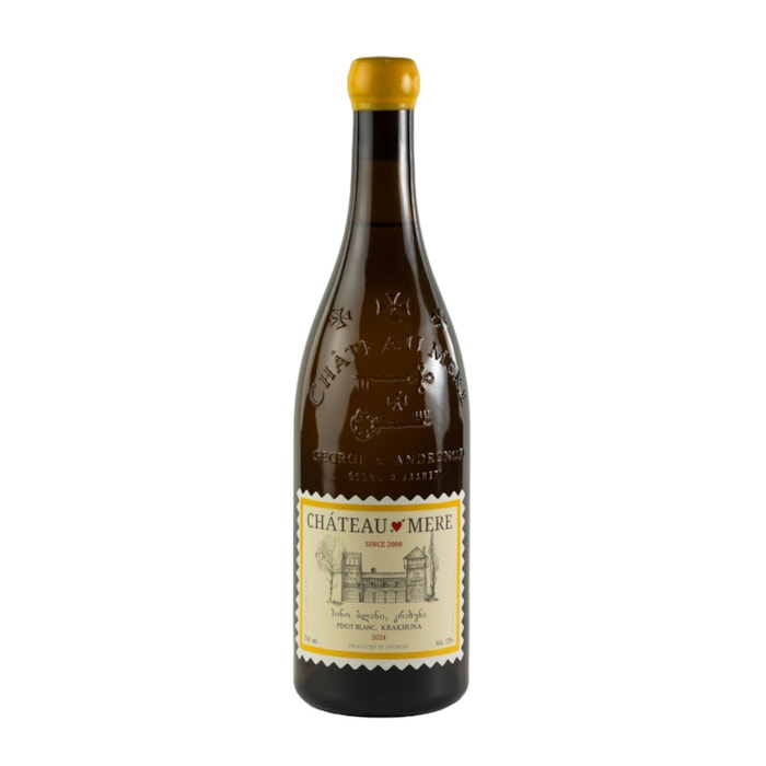 Wine Krakhuna Pinot Blanc Chateau Mere 12% - 0.75L
