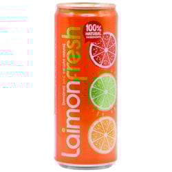 გაზირებული სასმელი Laimon Fresh Tangerine-Lime-Sicilian Orange - 0.33ლ