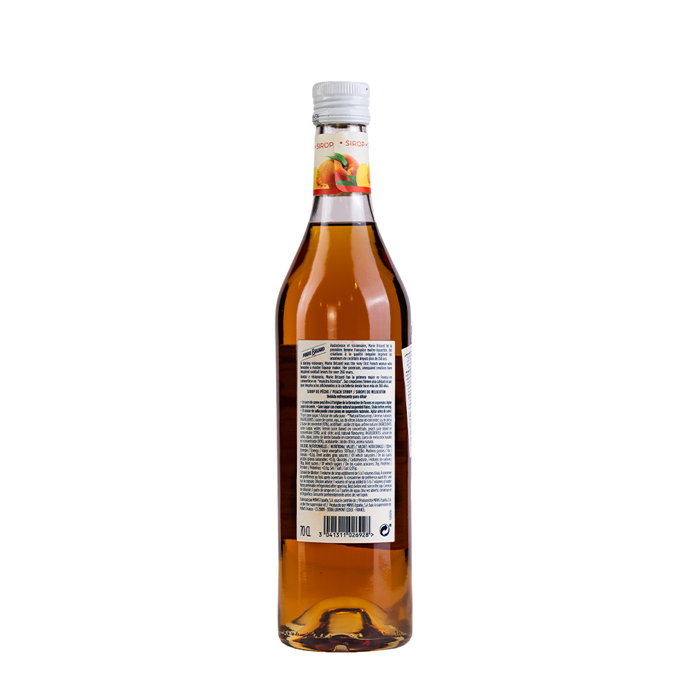 სიროფი Marie Brizard Peach - 0.7ლ