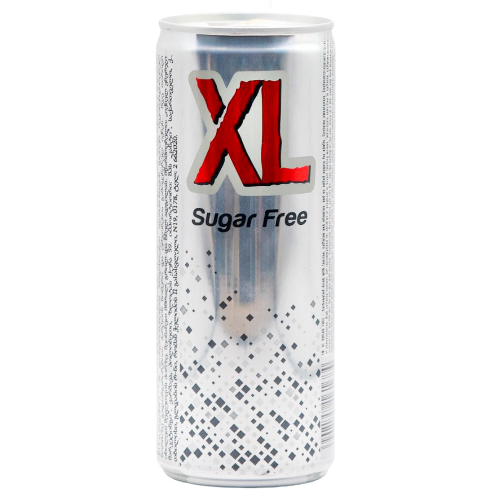 ენერგეტიკული სასმელი XL უშაქრო - 0.25ლ