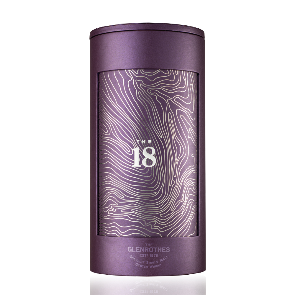 ვისკი Glenrothes Single Malt 18 Y.O. (ყუთით) 43% - 0.7ლ