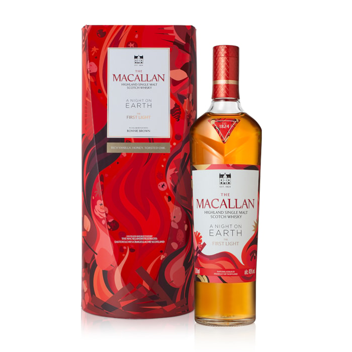 ვისკი The Macallan A Night on Earth The First Light (ყუთით) 43% - 0.7ლ