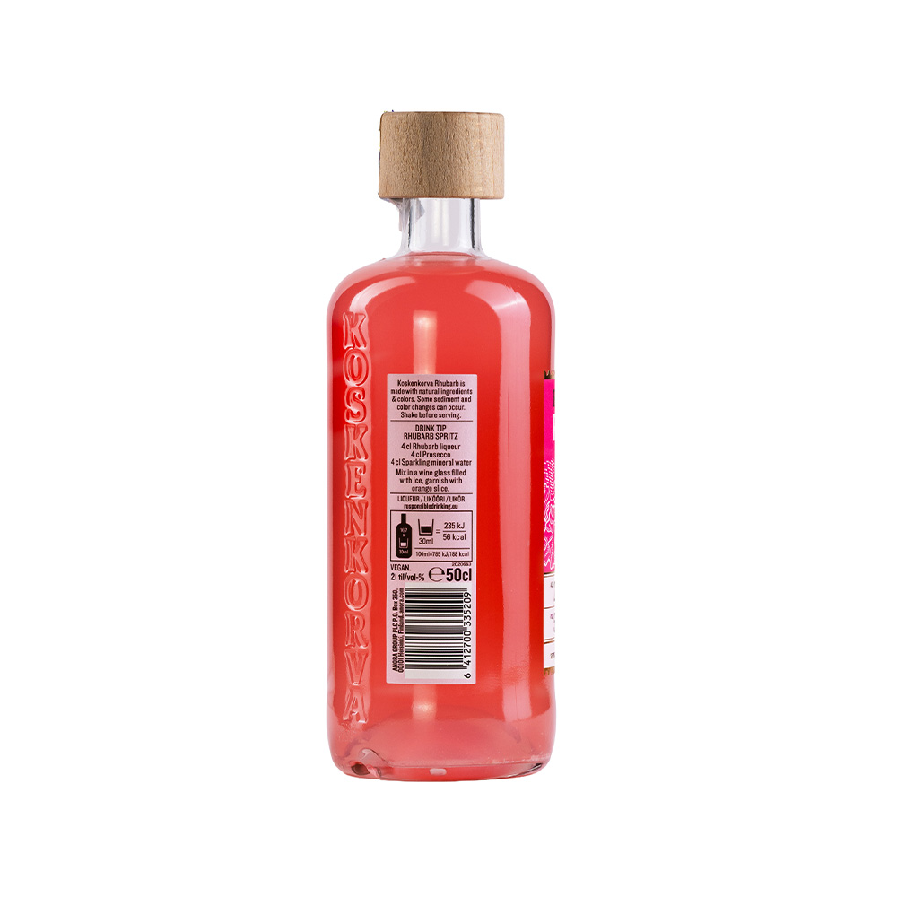 ლიქიორი Koskenkorva Rhubarb Pomegranate 21% - 0.5ლ