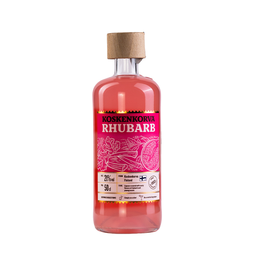 ლიქიორი Koskenkorva Rhubarb Pomegranate 21% - 0.5ლ