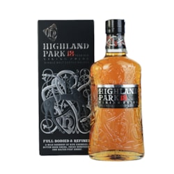 ვისკი Highland Park Single Malt Scotch 18 Y.O. (ყუთით) 43% - 0.7ლ