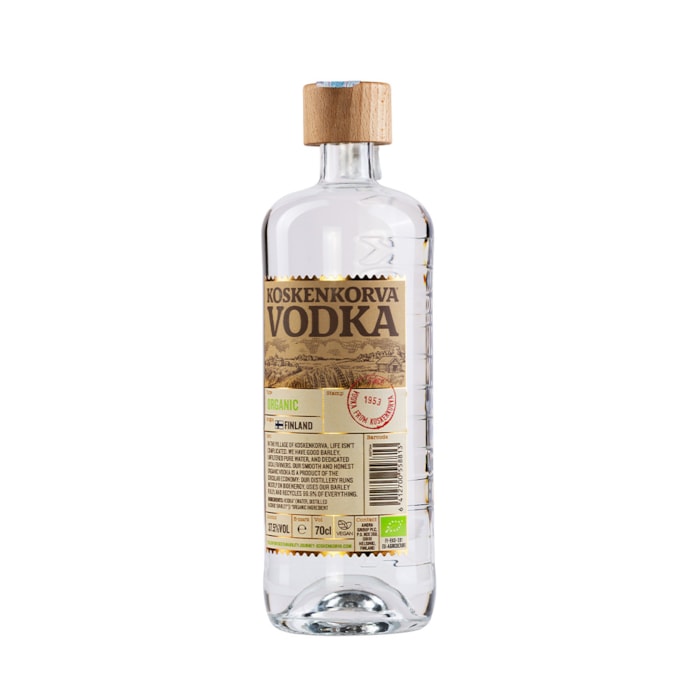 არაყი Koskenkorva Organic 37.5% - 0.7ლ