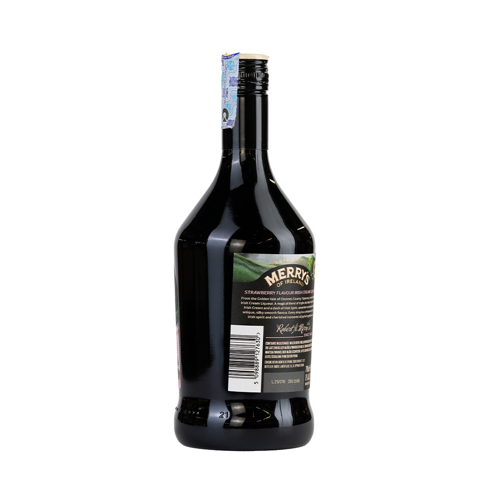 ლიქიორი Merrys Strawberry Irish Cream 17% - 0.7ლ
