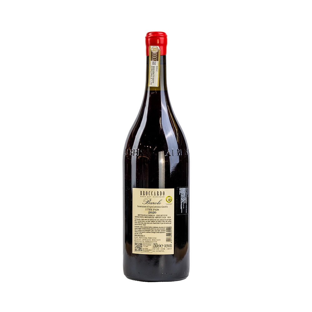 ღვინო Broccardo Barolo DOCG I Tre Pais 14.5% - 1.5ლ