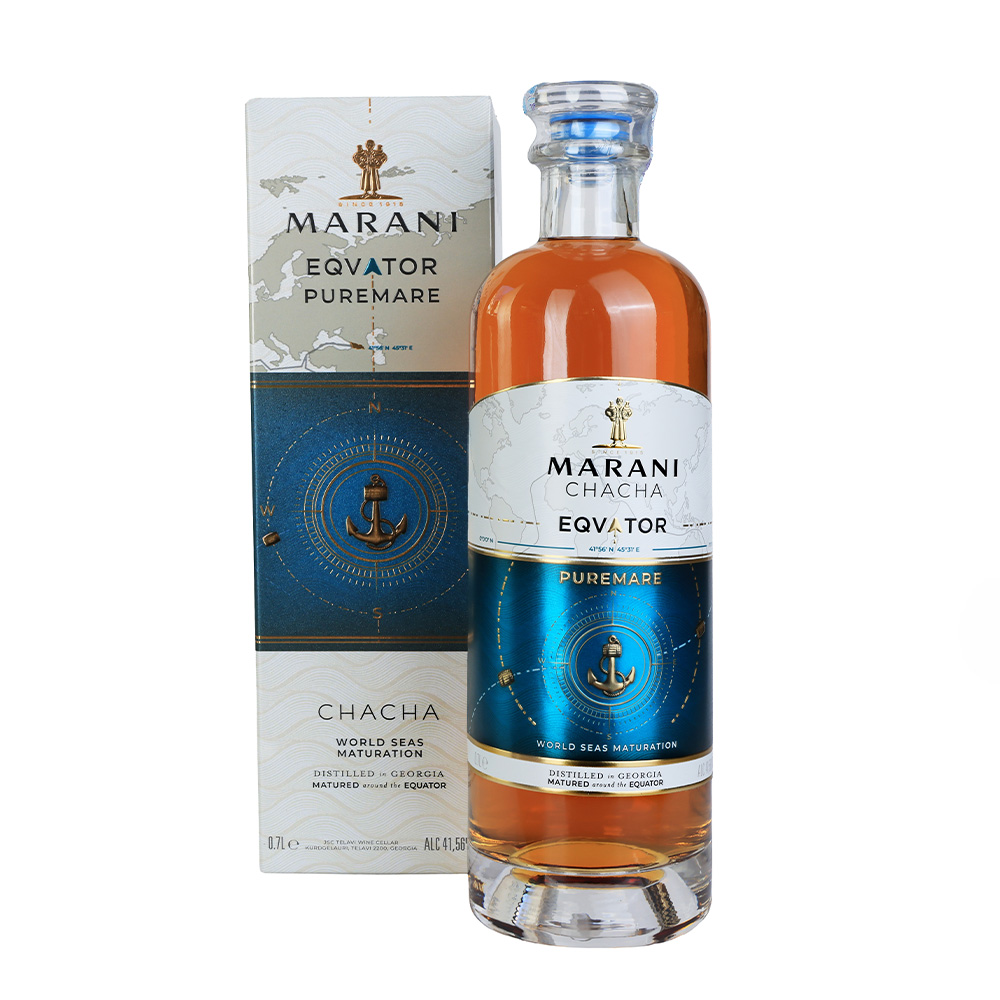 ჭაჭა Eqvator Puremare Marani (ყუთით) 41.56% - 0.7ლ