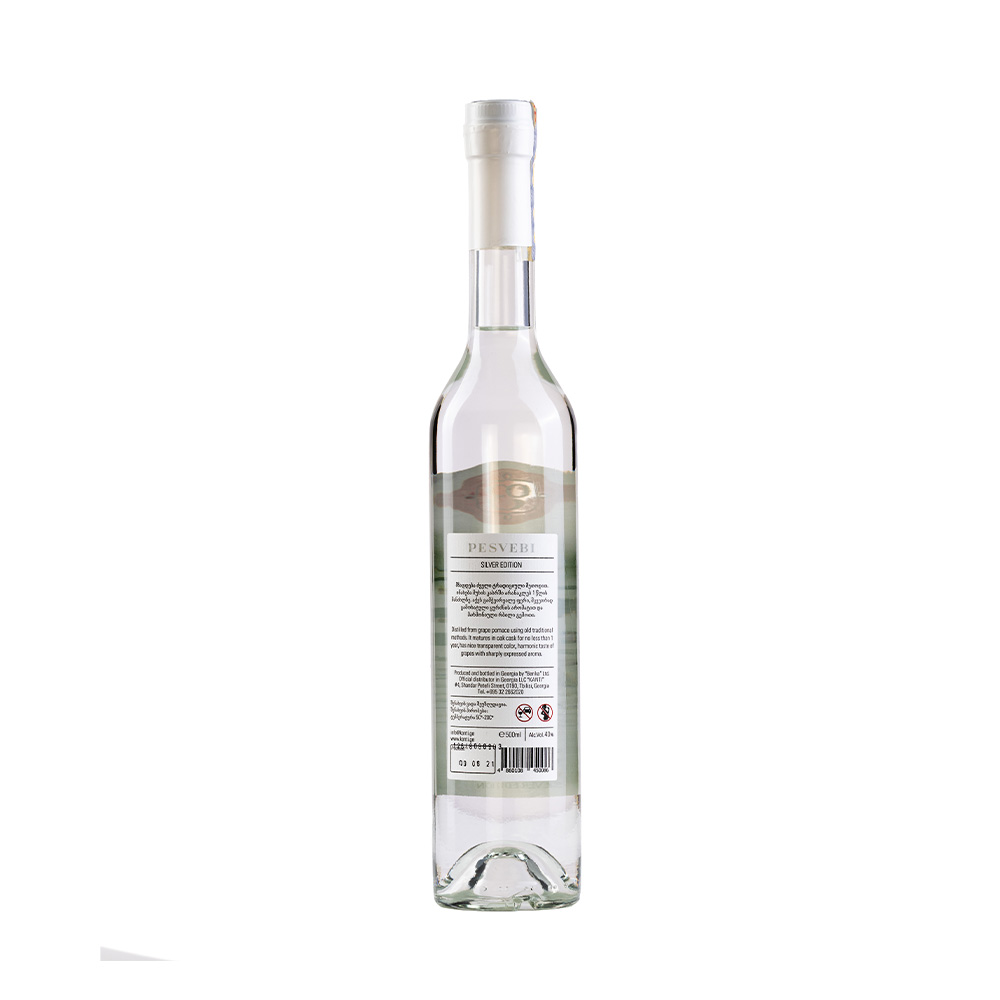 Chacha Pesvebi Silver Edition 40% - 0.5L