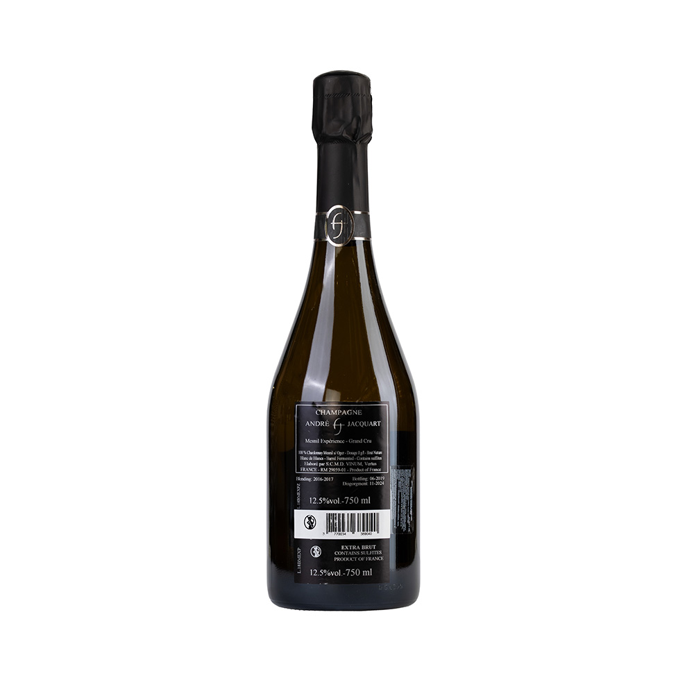 შამპანური Andre Jacquart Extra Brut Mesnil 12.5% - 0.75ლ