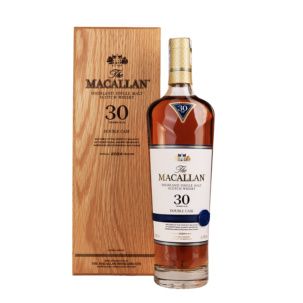 ვისკი The Macallan 30 Y.O. Double Cask 43% - 0.7ლ