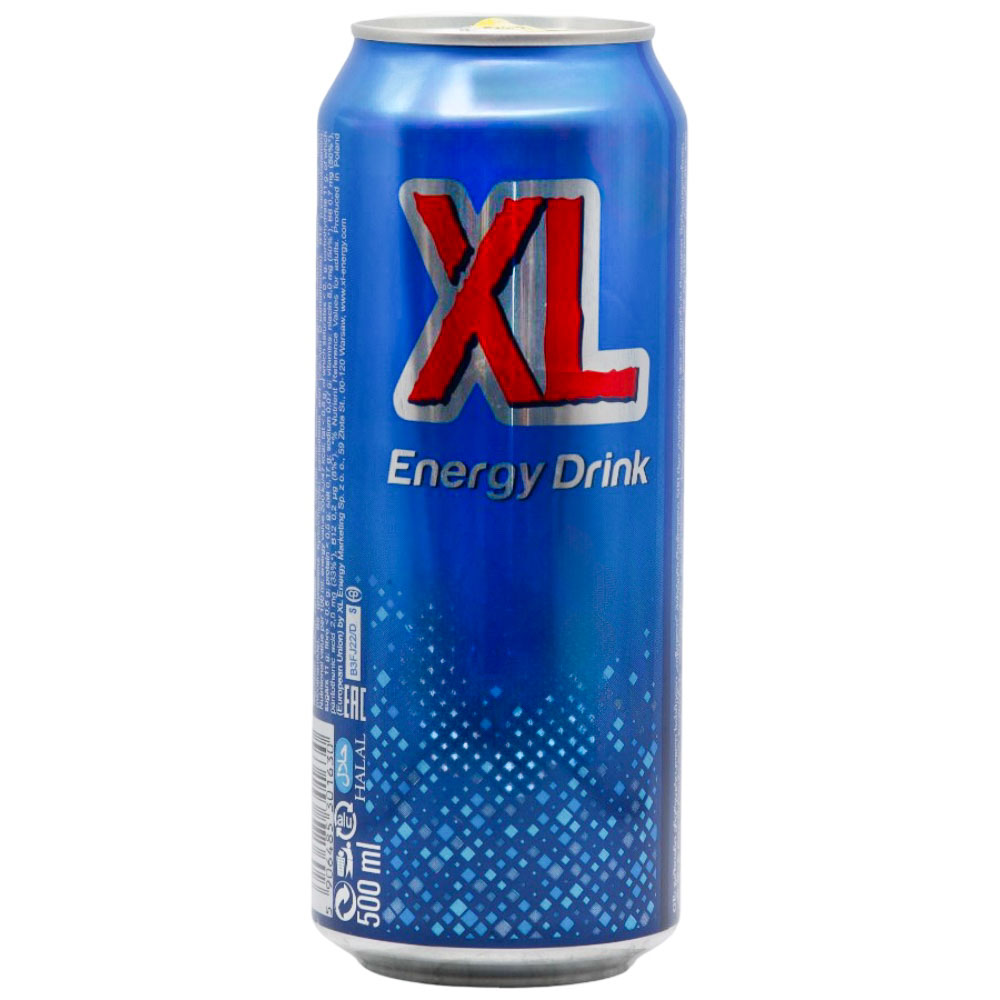 ენერგეტიკული სასმელი XL - 0.5ლ