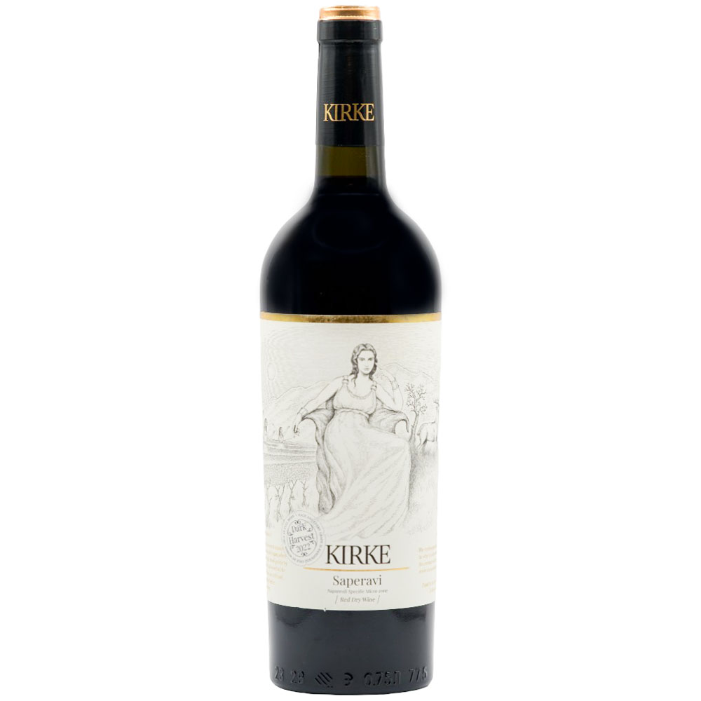 ღვინო საფერავი (ნაფარეული) კირკე 13.5% - 0.75ლ