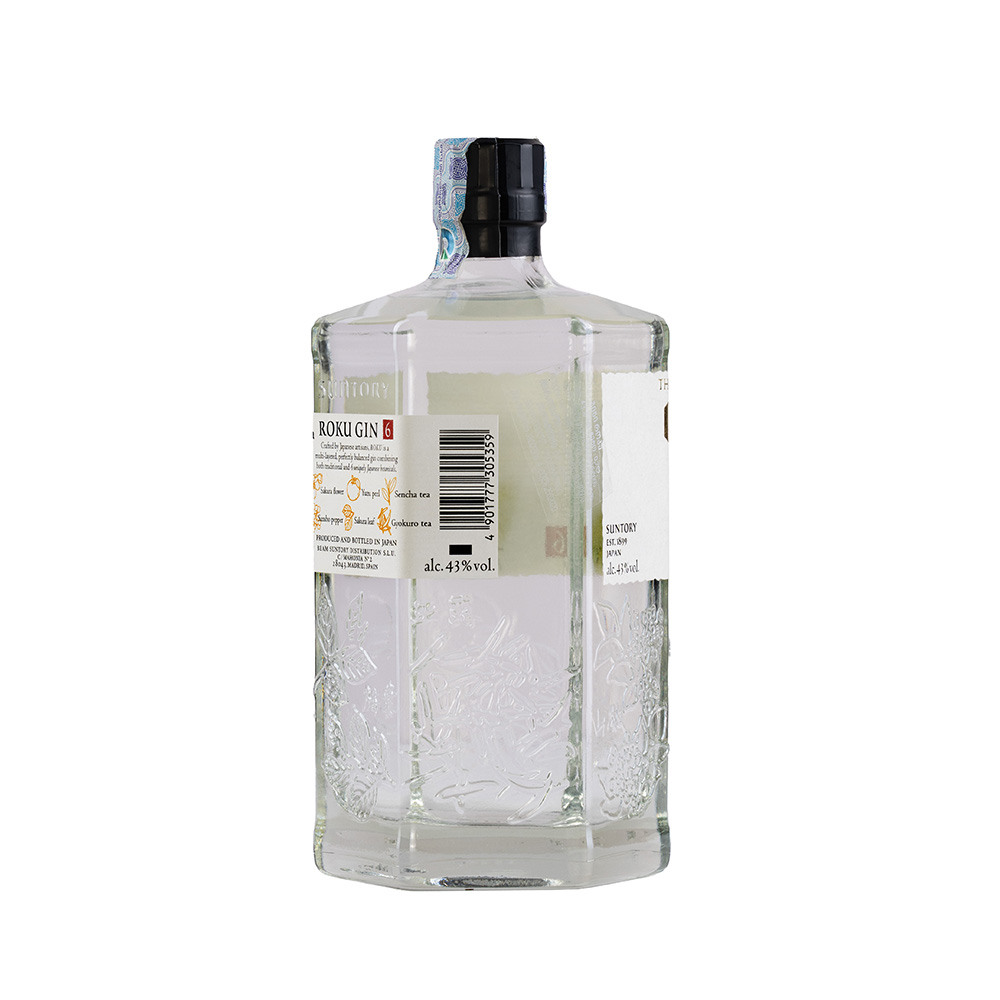 ჯინი Roku Gin 43% - 0.7ლ
