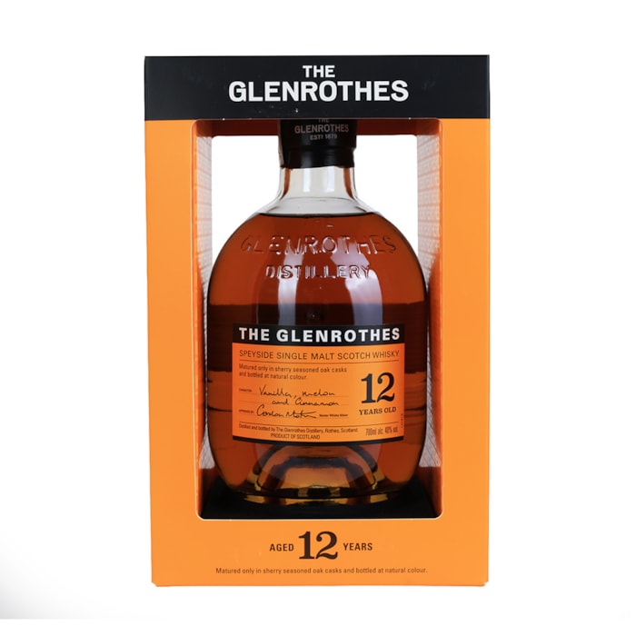 ვისკი Glenrothes 12 Y.O. (ყუთით) 40% - 0.7ლ