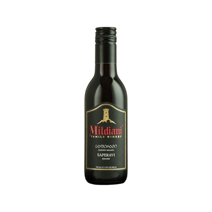Wine Saperavi Mildiani 12% - 0.187L