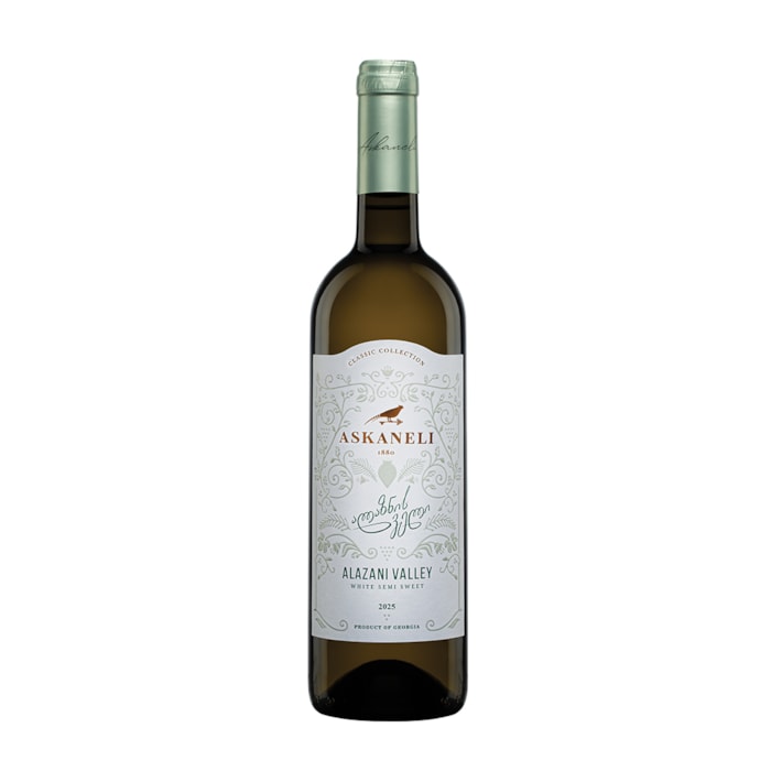 Wine Alazani Valley White Askaneli 12% - 0.75L
