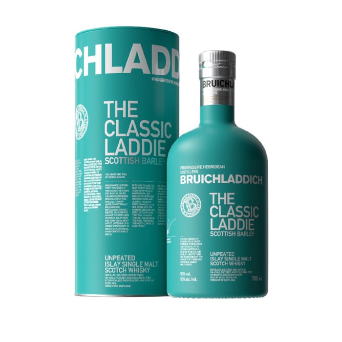 ვისკი Bruichladdich Classic Laddie Scottish Barley (ყუთით) 50% - 0.7ლ
