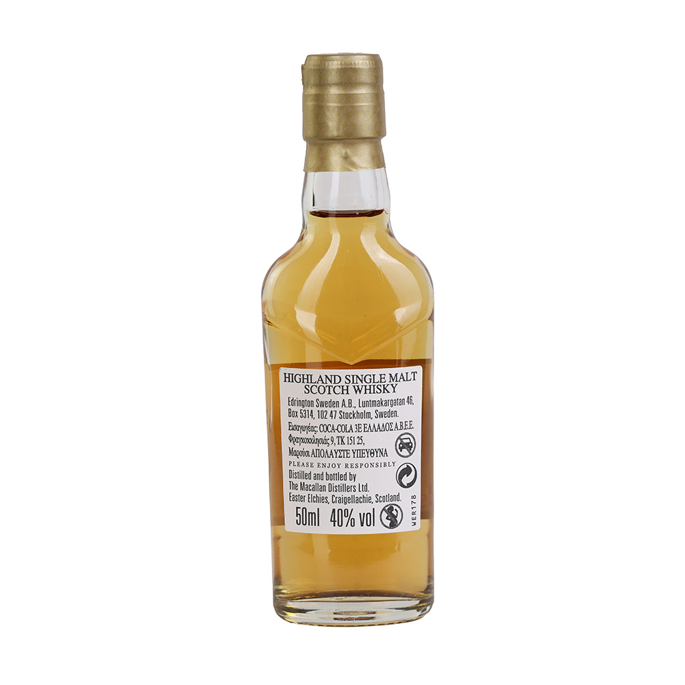 ვისკი The Macallan 12 Y.O. Double Cask 40% - 0.05ლ