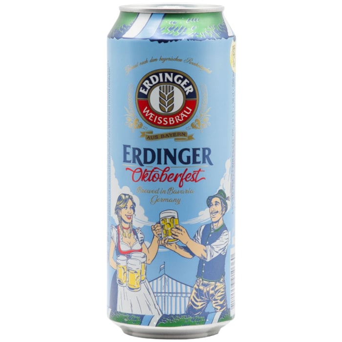 ლუდი Erdinger Octoberfest (ქილა) 5.7% - 0.5ლ
