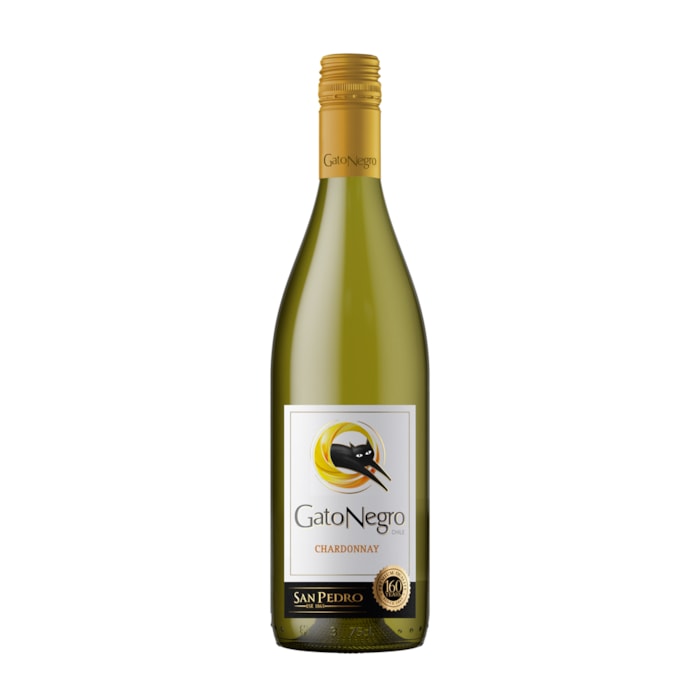 Wine Chardonnay Gato Negro 12.5% - 0.75L