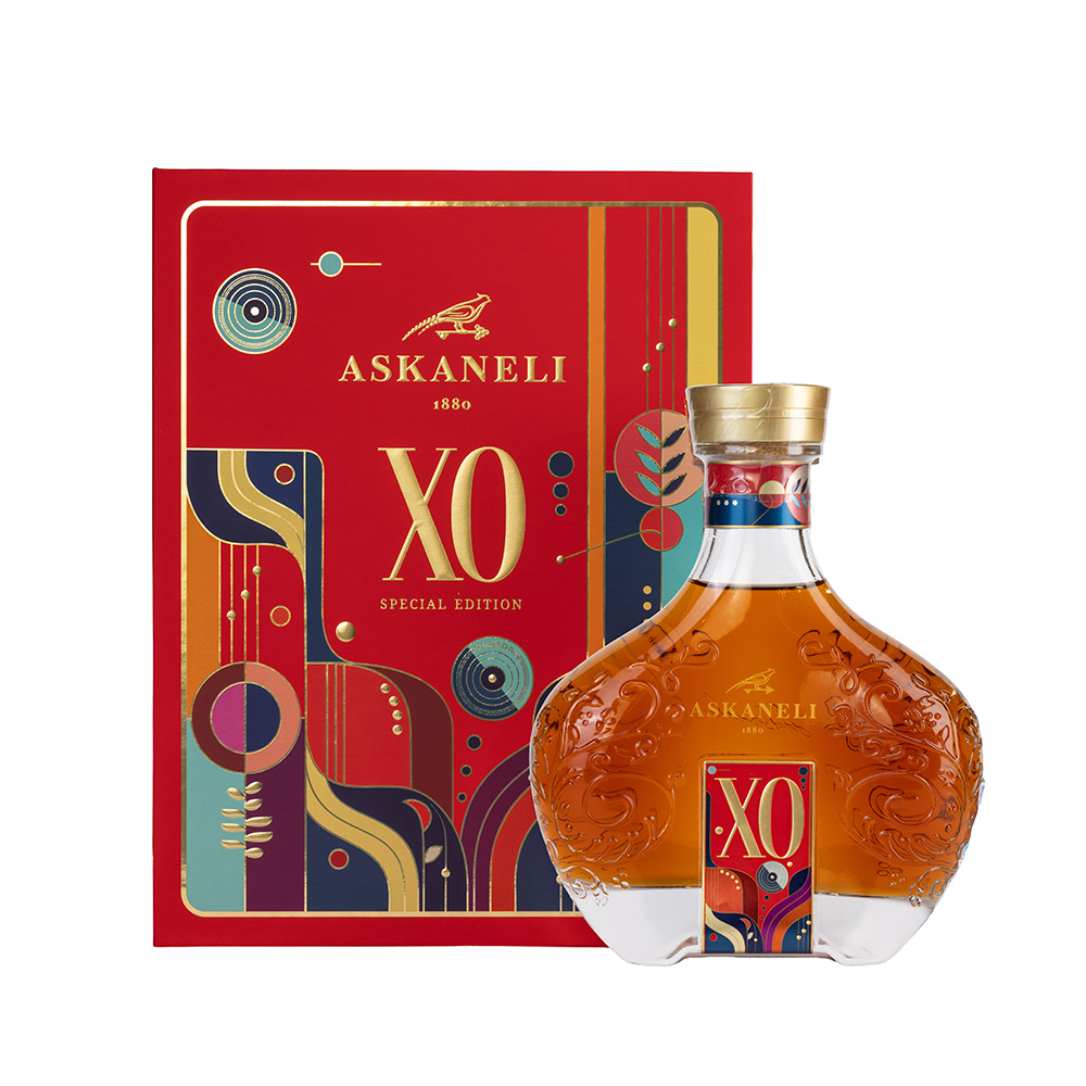 Brandy Askaneli X.O. (With Box) 40% - 0.35L
