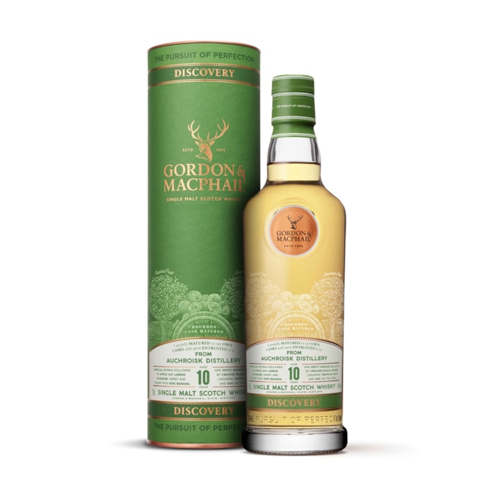 ვისკი Gordon & Macphail Discovery Auchroisk Bourbon Cask 10 Y.O. 43% - 0.7ლ